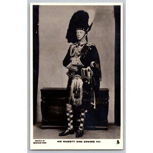 Vintage Tucks Postcards Of King Edward VIII & Royal Portrait Set of 5 #1624